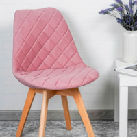 Product photo Frankfurt chair cover, large diamond, dusty rose from the manufacturer ChiedoCover, product picture, real product photo