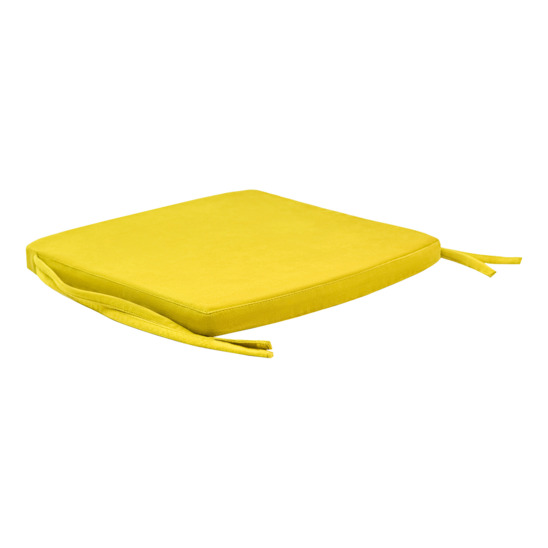 Thorny chair cushion, yellow - photo 3