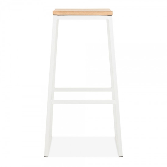 Bar stool, white - photo 2