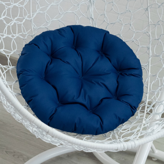 Garden swing cushion, blue - photo 2