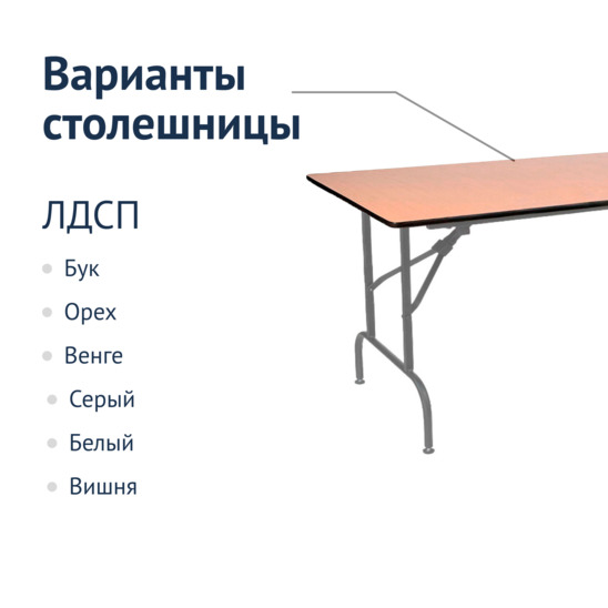 Table Leader 1, 1500*900, beech, silver - photo 2