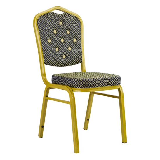 Chair Hit 25mm, gold, jacquard, carriage tie - photo 6