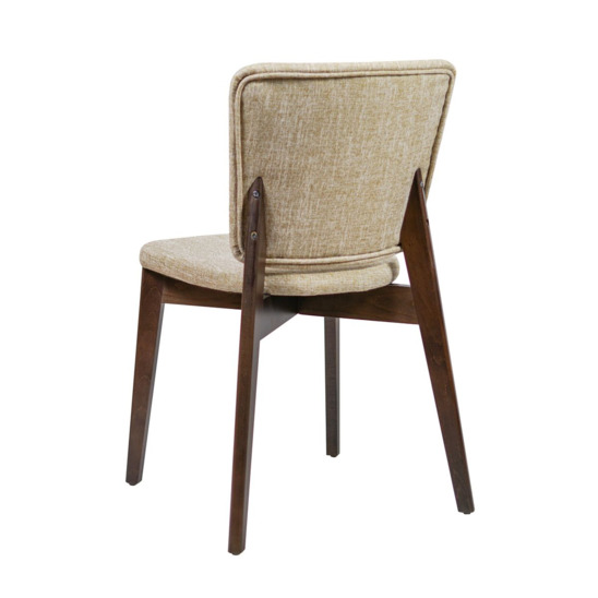 Safir chair, matting bingo cream 3, wenge - photo 3