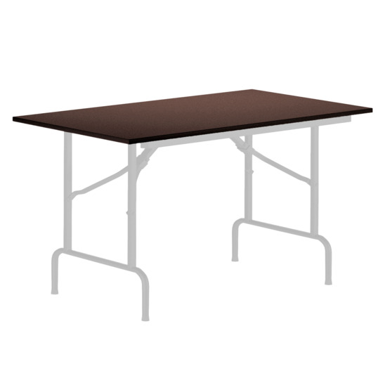 Leader table 1, 1200*800, wenge, white, PVC edge - photo 1