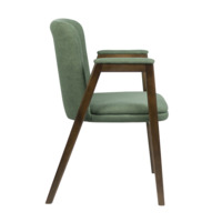 Product photo Bali chair, dream 9 microfibre, antique walnut from the ChiedoCover company.