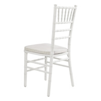 Product photo Chiavari chair cushion, beige matting, 3cm from the ChiedoCover company.