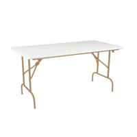 Product photo Table Leader 1, 1500x800, white, champagne from the manufacturer ChiedoCover, product picture, real product photo