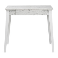 Product photo Kitchen table Graph, white marble from the ChiedoCover company.