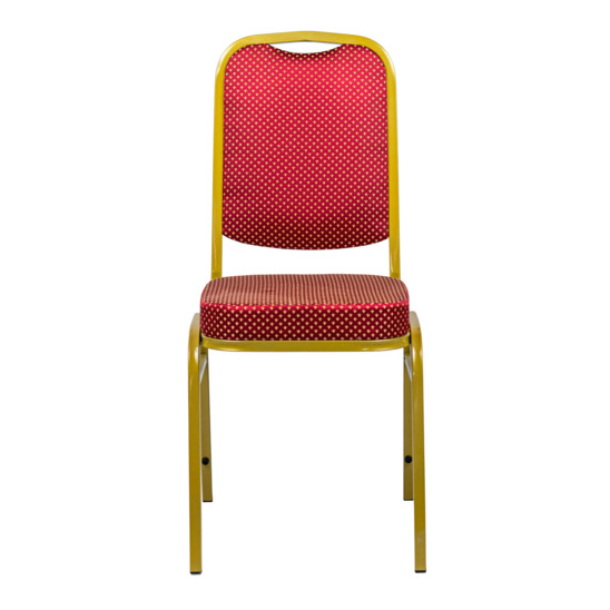 Oregon chair, gold, red crown - photo 3