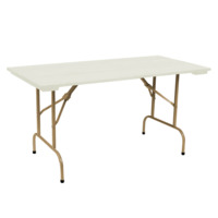 Product photo Leader 1 table, 1500*800 outdoor rack, white, champagne from the manufacturer ChiedoCover, product picture, real product photo