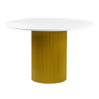 Product photo Food court table d1000, HPL White matt from the manufacturer ChiedoCover, product picture, real product photo