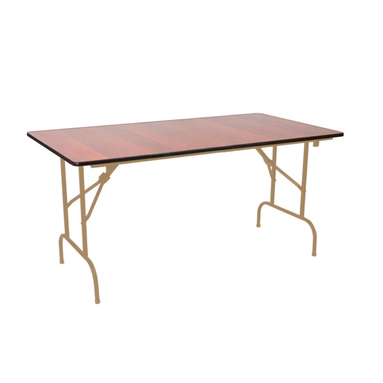 Table Leader 1, 1500x800, walnut, champagne - photo 1