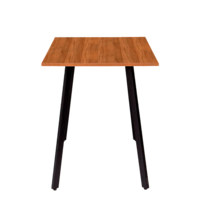 Product photo Loft Ray table, 1100x650x760mm H3734 walnut Dijon, legs RAL 9005 matt from the ChiedoCover company.