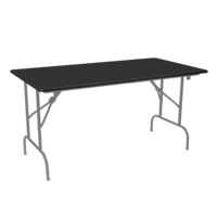 Product photo Table Leader 1, 1500*900 black, frame silver from the manufacturer ChiedoCover, product picture, real product photo