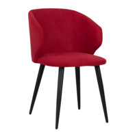 Product photo Mark chair, lingonberry, metal legs from the manufacturer ChiedoCover, product picture, real product photo