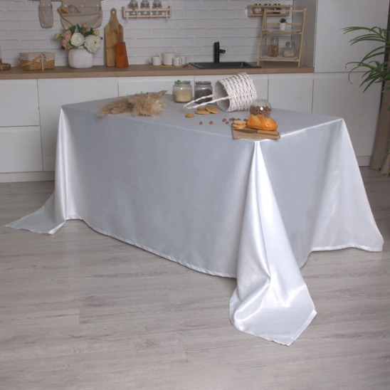 Rectangular tablecloth 3000*2300, zhuravinka, white surface - photo 3