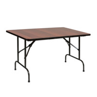 Product photo Table Leader 1, 1200x600, walnut, black from the manufacturer ChiedoCover, product picture, real product photo