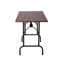Product photo Table Leader 1, 1200x600 , ash shimo dark, frame black from the ChiedoCover company.