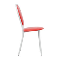 Product photo Heart chair, eco-leather Astor 670 red from the ChiedoCover company.