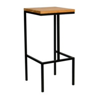 Product photo Loft-11 N bar stool with footrest from the manufacturer ChiedoCover, product picture, real product photo