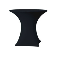 Product photo Table cover 05, D800, H75, spandex black from the manufacturer ChiedoCover, product picture, real product photo