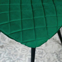 Product photo Chair cover with CHILLY backrest, green from the ChiedoCover company.
