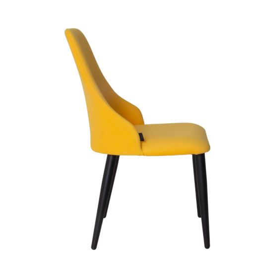 Aer chair, velour Velutto 40, metal 40*20 RAL 9005 - photo 3