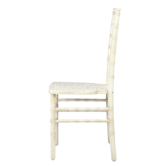 Chiavari chair, white wood, walnut patina - photo 2