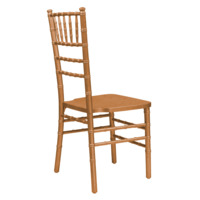 Product photo Chiavari chair, Grayish-Orange, wooden from the ChiedoCover company.