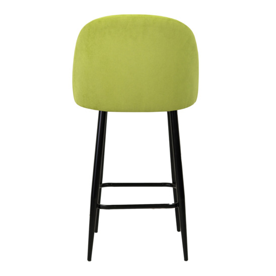 Solar semi-bar stool, light green, seat height 65 cm - photo 5