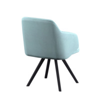 Product photo Fresh chair, green matting, metal legs from the ChiedoCover company.