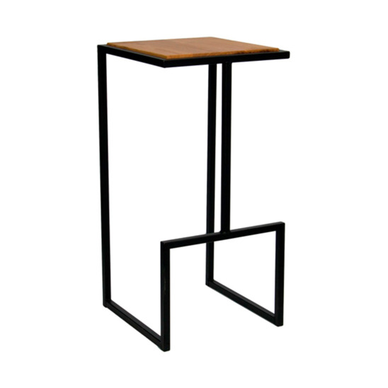 Loft-12 bar stool with footrest - photo 1