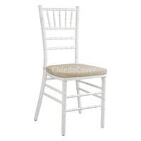 Product photo Pillow 3 cm for Chiavari chair beige velour from the manufacturer ChiedoCover, product picture, real product photo