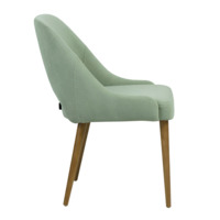 Product photo Mila's pistachio chair from the ChiedoCover company.