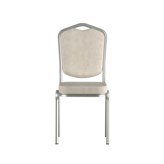 Chair Hit 20 mm, silver, white leatherette - photo 4