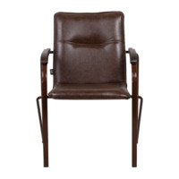 Product photo Samba chair, brown, mahogany frame from the ChiedoCover company.