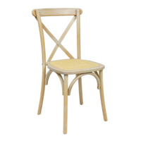 Product photo Crossback chair, beech/ rattan seat from the manufacturer ChiedoCover, product picture, real product photo