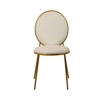 Product photo Bounty chair, velour, gold frame from the ChiedoCover company.