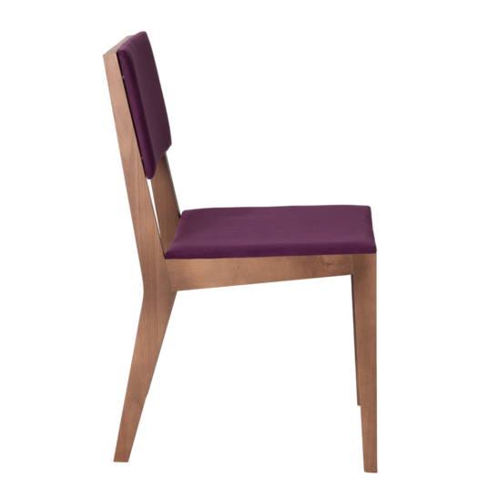 Laki chair, Vivaldi 19 velour, legs stain light walnut - photo 3