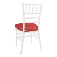 Product photo Chiavari chair cushion 01, 5 cm, red from the ChiedoCover company.