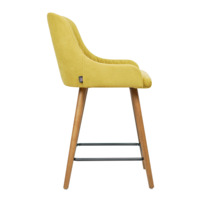Product photo Mint semi-marble chair, velour Teddy 011 from the ChiedoCover company.