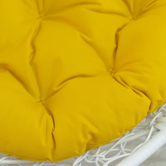 Garden swing cushion, yellow - photo 3