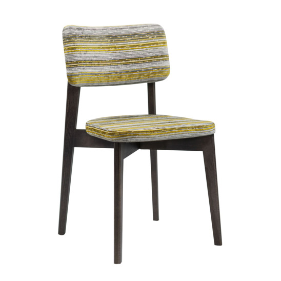 Topaz chair, chenille ONTARIO band bamboo, stain wenge - photo 1