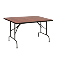 Product photo Leader 1 table, brown, frame - black from the ChiedoCover company.