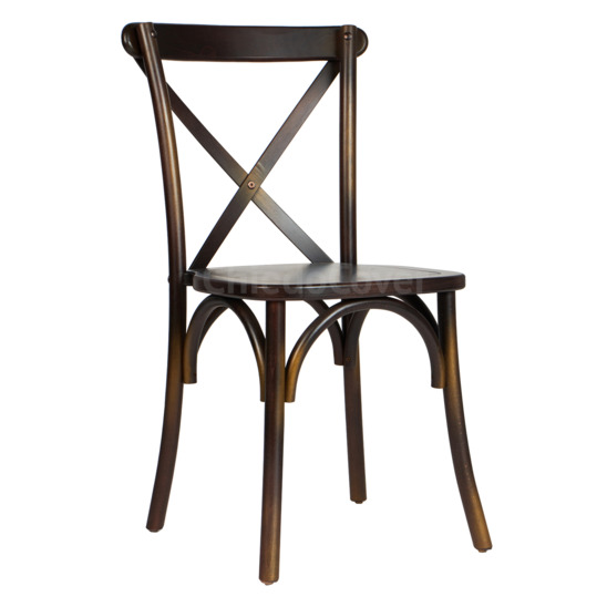 Crossback chair, wenge, gradient - photo 1