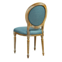 Product photo Voltaire chair, Nature blue from the ChiedoCover company.