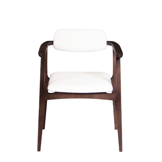 Gavi chair, velour Teddy 300, legs beech stain wenge - photo 2