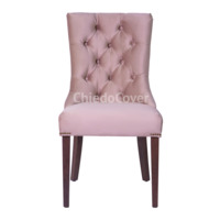 Product photo Harry's half-chair, the color of a dusty rose from the ChiedoCover company.