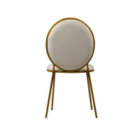 Product photo Bounty chair, velour, gold frame from the ChiedoCover company.