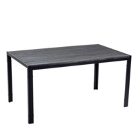 Product photo Collapsible Patio table, solid coniferous wood, black moire from the manufacturer ChiedoCover, product picture, real product photo